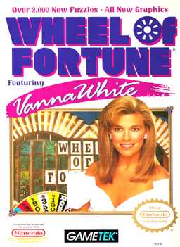 Wheel of Fortune Starring Vanna White Nes